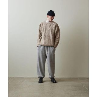 スティーブンアラン バトナー GUERNSEY SWEATER-