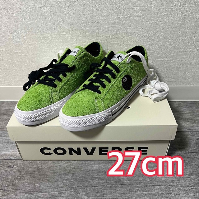 stussy × converse one star pro