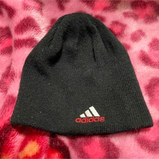 アディダス(adidas)のadidas ニット帽　キッズサイズ(帽子)