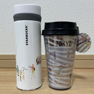 スターバックスコーヒー(Starbucks Coffee)のスターバックス25周年限定 TOKYO ステンレスボトル&タンブラーセット(その他)