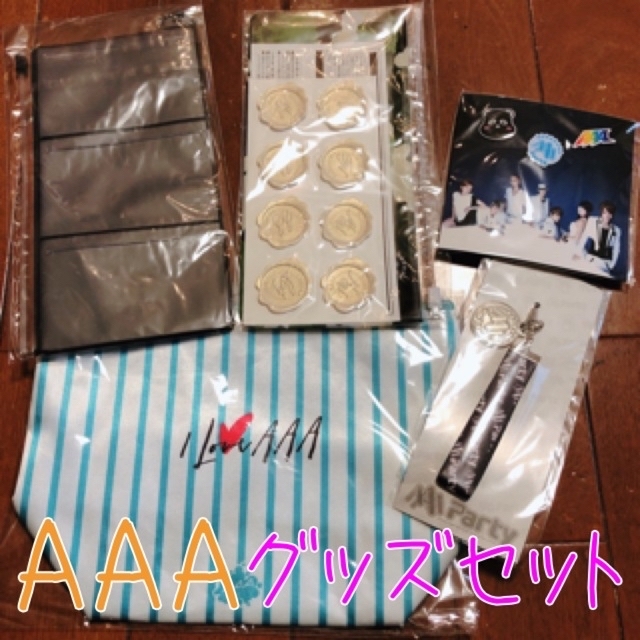 ★早い者勝ち★ 新品　AAA トリプルエー FCグッズ　5点　AAA party