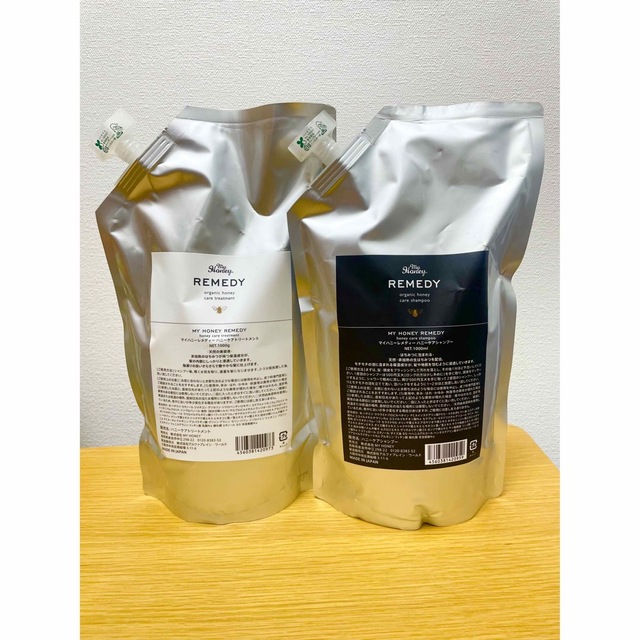 リニューアル】MY HONEY REMEDY シャンプー・トリートメント リニューアル】MY HONEY REMEDY シャンプー・トリートメント