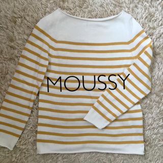 マウジー(moussy)のマウジー 美品★ボーダーニット(ニット/セーター)