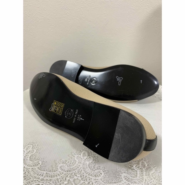 CHANEL パンプス バレリーナ G34350 38(24cm)-
