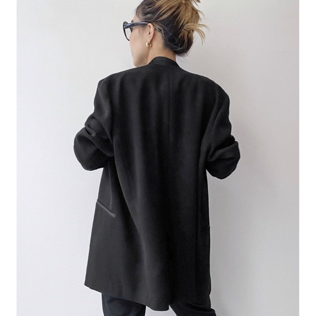 L'Appartement DEUXIEME CLASSE(アパルトモンドゥーズィエムクラス)の【新品】L'Appartement No Collar Relax Jacket レディースのジャケット/アウター(テーラードジャケット)の商品写真