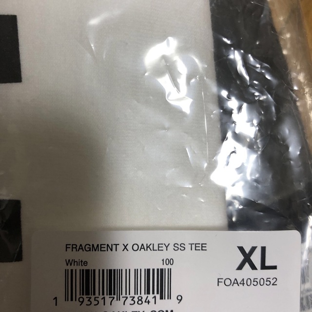 FRAGMENT DESIGN フラグメントデザイン ×OAKLEY SS TEE オークリー ロゴプリント Tシャツ ブラック FOA405052