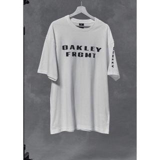 フラグメント(FRAGMENT)の新品 XL Oakley fragment design Tシャツ 白 ホワイト(Tシャツ/カットソー(半袖/袖なし))