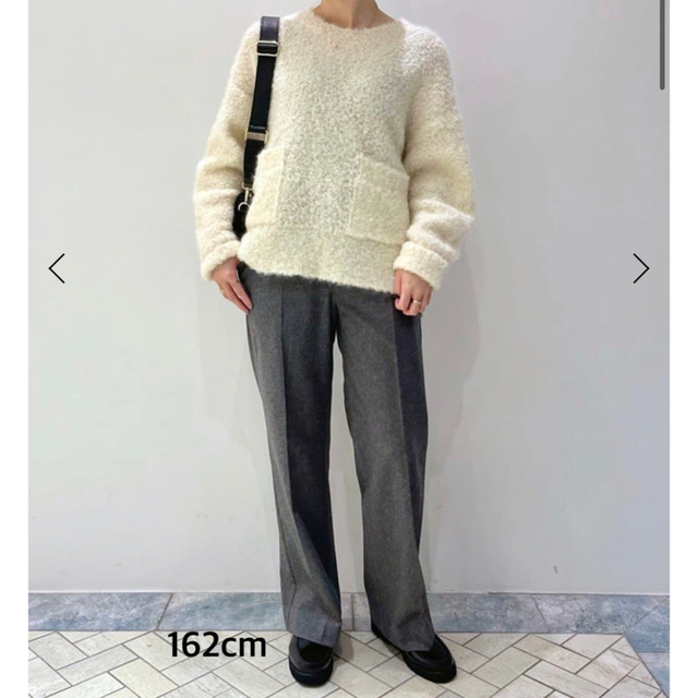 Spick & Span(スピックアンドスパン)のplain clothセンタープレスパンツ レディースのパンツ(カジュアルパンツ)の商品写真