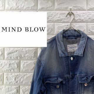 【MINDBLOW】men's デニムジャケット　 サイズL(Gジャン/デニムジャケット)