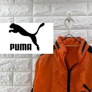 プーマ(PUMA)の【PUMA】kids　オレンジナイロンジャケット　 サイズ150センチ相当(ジャケット/上着)