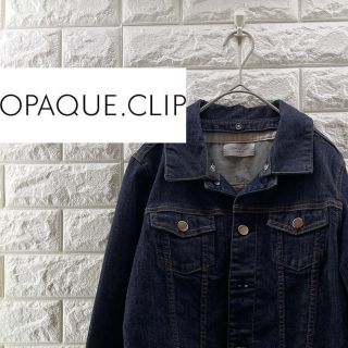 オペークドットクリップ(OPAQUE.CLIP)の【OPAQUE.CLIP】Ladies' 襟取り外し　デニムジャケットサイズS(Gジャン/デニムジャケット)