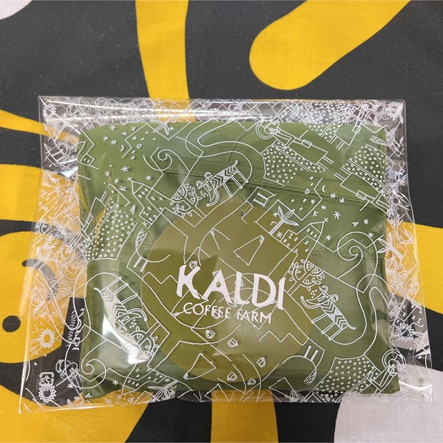 KALDI(カルディ)のカルディ　エコバッグ　新色　人気のカーキ レディースのバッグ(エコバッグ)の商品写真