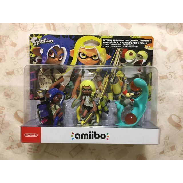 任天堂(ニンテンドウ)のamiibo スプラトゥーン3 トリプルセット エンタメ/ホビーのフィギュア(ゲームキャラクター)の商品写真