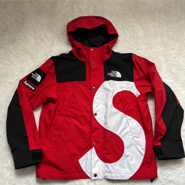 WEB限定カラー 希少 supreme - Supreme ノースフェイス S レッド M
