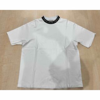 アクネストゥディオズ(Acne Studios)のAcne Studios アクネストゥディオズ ロゴリブ 半袖 Tシャツ (Tシャツ/カットソー(半袖/袖なし))