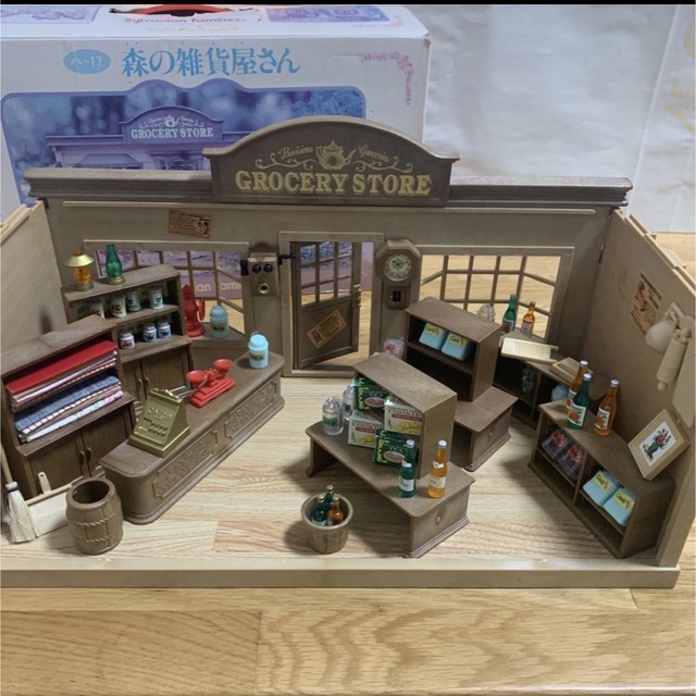 シルバニアファミリー　森の雑貨屋さん 小物　シルバニア　お店屋さん　ミニチュアエンタメ/ホビー