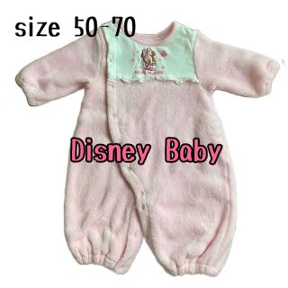 ディズニー(Disney)のDisney baby ミニー　ロンパース  ジャンプスーツ　アウター　もこもこ(カバーオール)