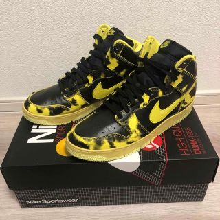 ナイキ(NIKE)の【極美品】NIKE☆DUNK HI 1985 SP☆DD9404-001黄(スニーカー)