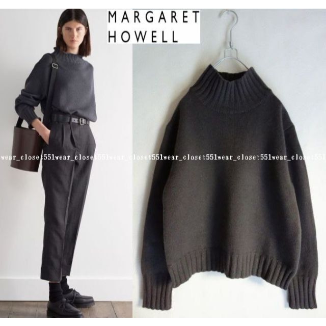 MARGARET HOWELL - 2019 美品マーガレットハウエル☆ウール カシミヤ