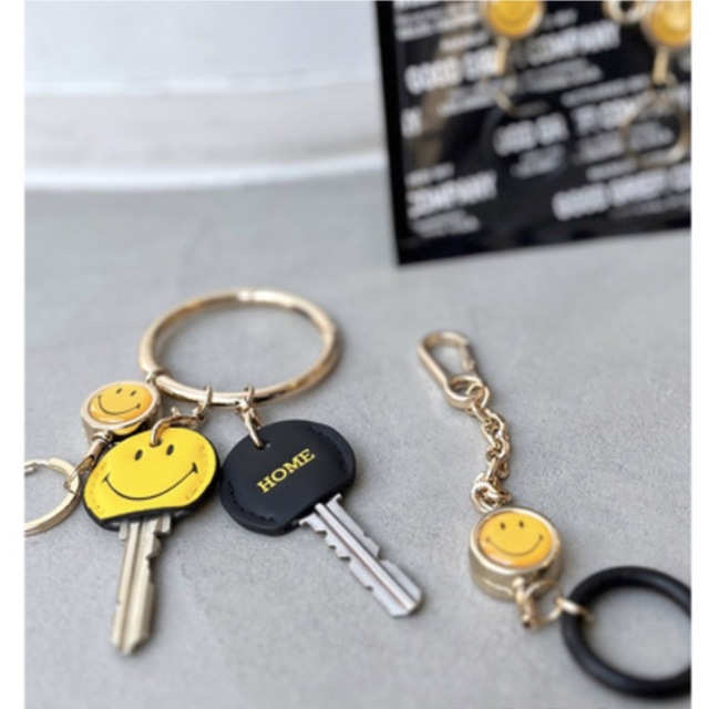 在庫あり good grief スマイルキーカバーKey Organizer Set