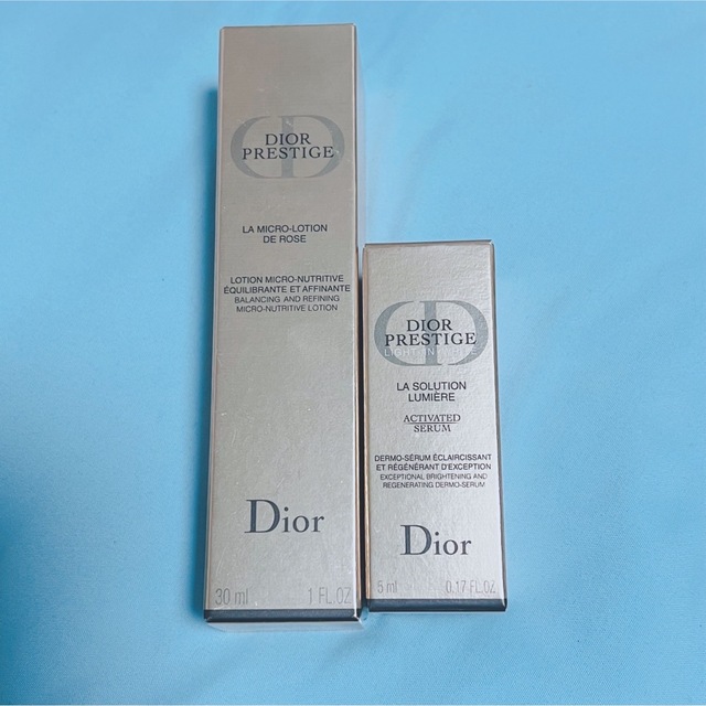 Dior プレステージ 化粧水 薬用美容液 ミニチュア2点セット
