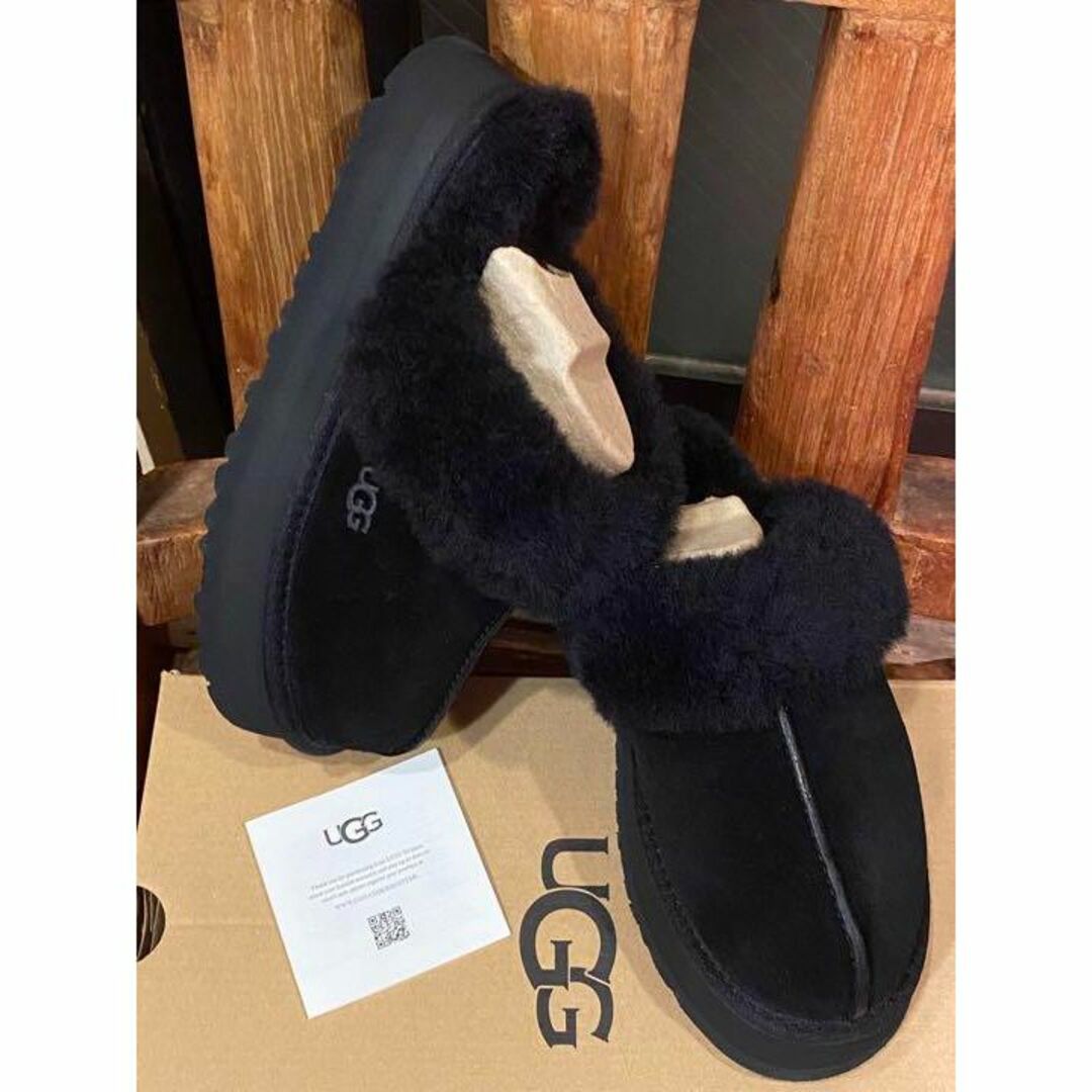 超入手困難✨④新品✨24✨UGG ✨ディスケット✨DISQUETTE✨厚底