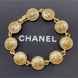 シャネル(CHANEL)のChanel シャネル　ココマーク　ブレスレット　バングル　希少ヴィンテージ(ブレスレット/バングル)