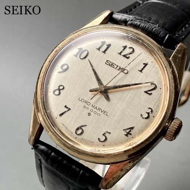 【動作品】セイコー ロードマーベル アンティーク 腕時計 1970年 手巻き
