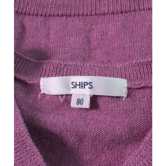 SHIPS KIDS(シップスキッズ)のSHIPS KIDS シップスキッズ ニット 80 紫 【古着】【中古】 キッズ/ベビー/マタニティのキッズ服女の子用(90cm~)(ニット)の商品写真