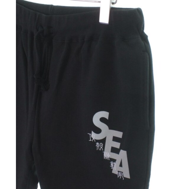 WIND AND SEA ウィンダンシー スウェットパンツ XL 黒 【古着】【中古】 WIND AND SEA ウィンダンシー スウェットパンツ XL 黒