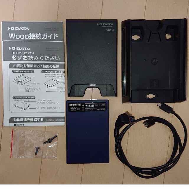 I-O DATA RHDM-HD1TH 日立Wooo iVDR 録画キット - その他