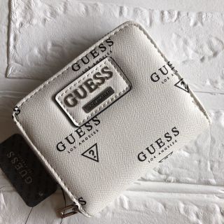 ゲス(GUESS)のゲス人気小銭入れ付2つ折り財布メンズ、レディース兼用(折り財布)