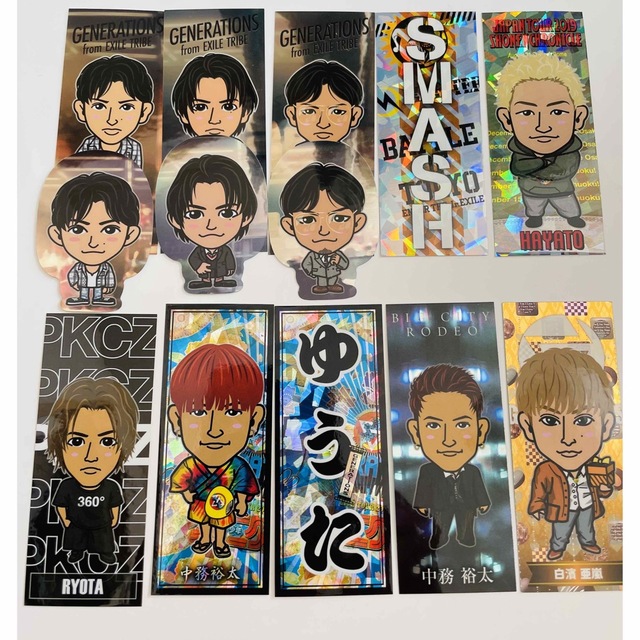 GENERATIONS 千社札セット 片寄涼太 佐野玲於 数原龍友 | フリマアプリ ラクマ