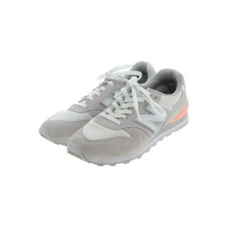 ニューバランス(New Balance)のNew Balance ニューバランス スニーカー 24.5cm ベージュ系x白 【古着】【中古】(スニーカー)