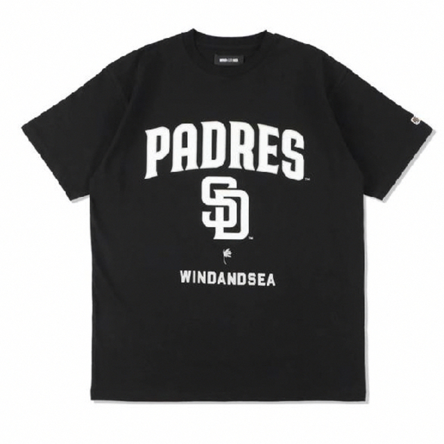 WIND AND SEA(ウィンダンシー)の希少！ウィンダンシー　MLBサンディエゴパドレス　コラボティー メンズのトップス(Tシャツ/カットソー(半袖/袖なし))の商品写真