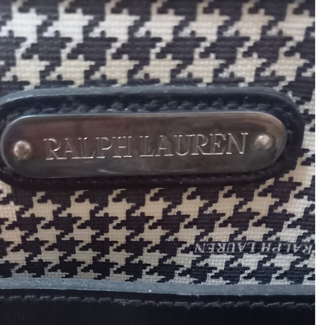 Ralph Lauren(ラルフローレン)のRALPH LAUREN　千鳥柄　ポーチ レディースのファッション小物(ポーチ)の商品写真