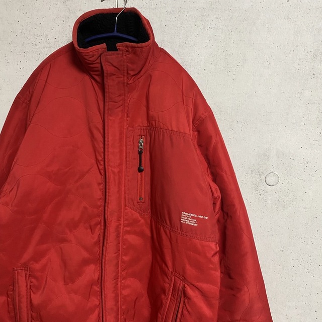 希少 90s old stussy 中綿 ジャケット ブルゾン M (L相当)