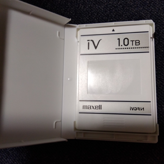 ☆送料無料☆ iVDR-S カセットハードディスク 1000GB ホワイト-