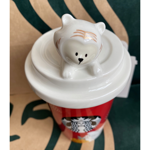 スターバックス STARBUCKS スタバ ニューイヤー キャニスター とら 虎