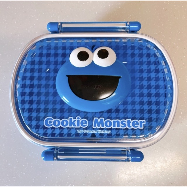 Cookie Monster キャラクターお弁当箱 インテリア/住まい/日用品のキッチン/食器(弁当用品)の商品写真