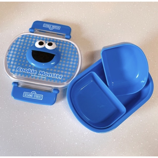 Cookie Monster キャラクターお弁当箱 インテリア/住まい/日用品のキッチン/食器(弁当用品)の商品写真