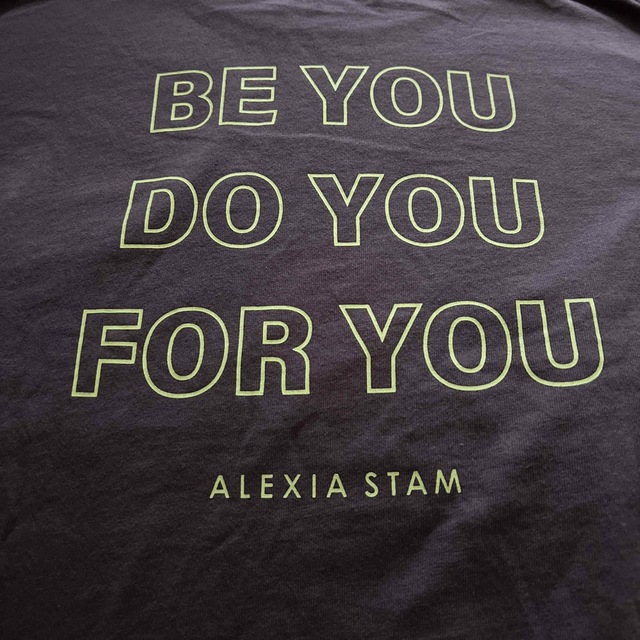 ALEXIA STAM(アリシアスタン)の専用　ALEXIA STAM ロングスリーブＴシャツ レディースのトップス(Tシャツ(長袖/七分))の商品写真