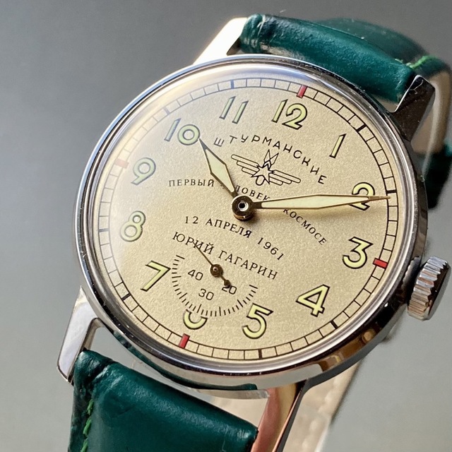 【動作品】シュトルマンスキー アンティーク 腕時計 1980年代 手巻き メンズ