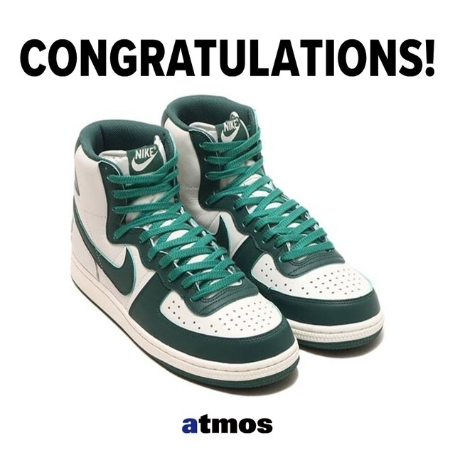 NIKE☆Terminator High Noble Green27cmグリーン