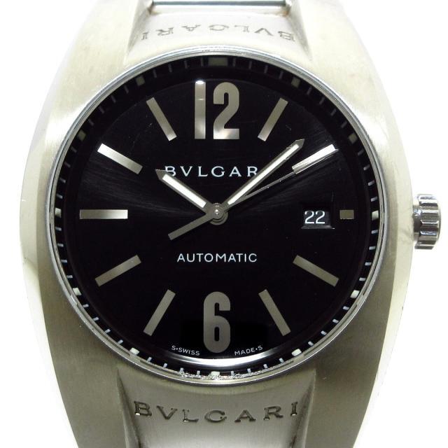 BVLGARI - ブルガリ 腕時計 エルゴン EG40S メンズ 黒