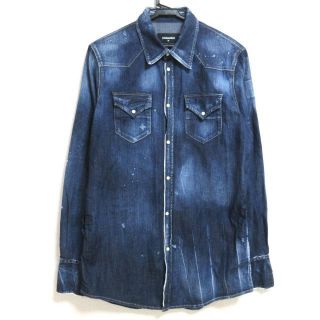 ディースクエアード(DSQUARED2)のディースクエアード 長袖シャツ サイズ46 S(シャツ)