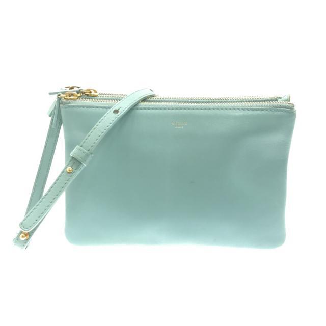 2022新作モデル celine レザー トリオ ショルダーバッグ セリーヌ