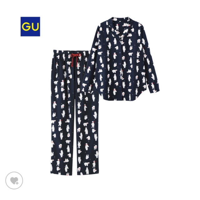 GU(ジーユー)のKKさま専用GU レディース パジャマ ベアー レディースのルームウェア/パジャマ(パジャマ)の商品写真
