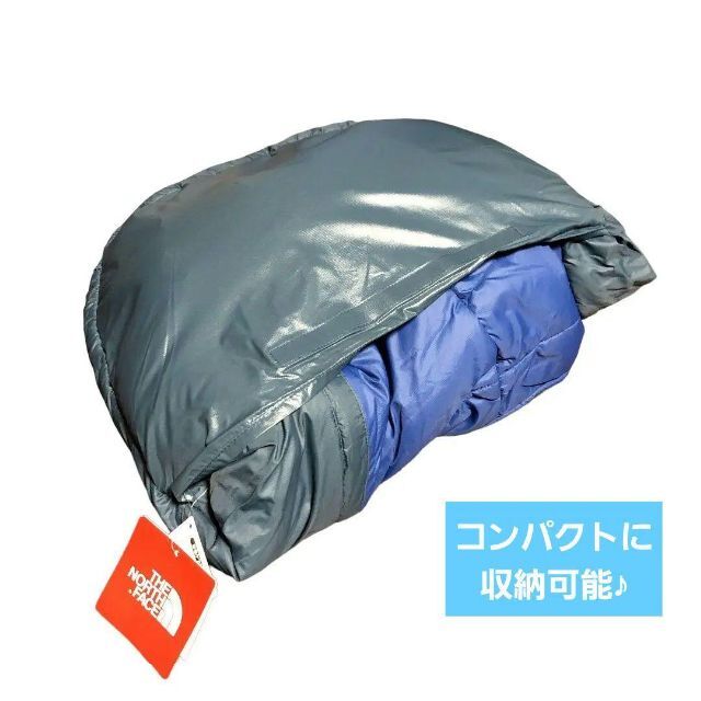 新品未使用タグ付き♪ノースフェイス ベビーシェラフ 希少カラー ベイシンブルー キッズ/ベビー/マタニティの外出/移動用品(その他)の商品写真