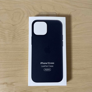 Apple - 純正MagSafe対応iPhone 13 miniレザーケース - ミッドナイト